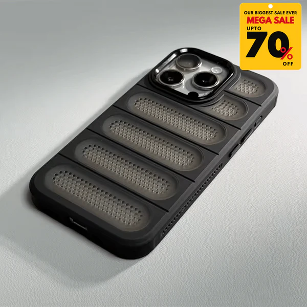 TechGrid iPhone Case - Black